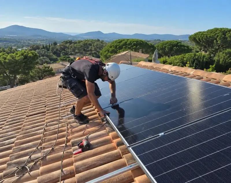 Installateur panneaux solaires Goudargues — pose photovoltaïque sur toiture