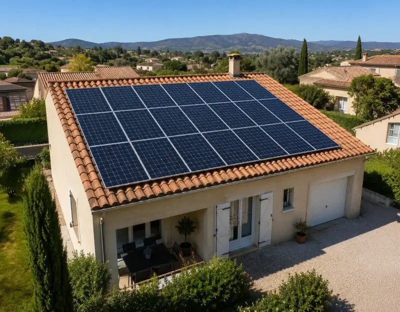 Prime à l'autoconsommation panneaux solaires Goudargues — aide financière de l'État
